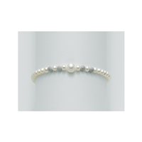 Bracciale Miluna Donna BRACC. PERLE BOULE E FANTASIA in Perle Perla PBR1409V - PBR1409V